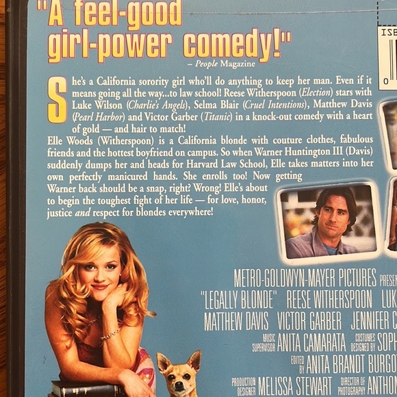 Special Edition Legally Blonde DVD - Picture 6 of 8